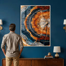 Abstract Wood Grain Canvas Print, Tree Ring Pattern Wall by MyGreatCanvas | Canvas Wall Art Prints | Photo Prints & Wall Decor