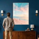 Pastel Beach Wall Art Canvas Print – Soft Coastal by MyGreatCanvas | Canvas Wall Art Prints | Photo Prints & Wall Decor