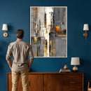Abstract Urban Reflection Wall Art Canvas Print by MyGreatCanvas | Canvas Wall Art Prints | Photo Prints & Wall Decor