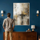 Framed Abstract Wall Art Canvas Print, Gold Black Modern by MyGreatCanvas | Canvas Wall Art Prints | Photo Prints & Wall Decor