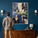 Abstract Dark Blue Wall Art Canvas Print by MyGreatCanvas | Canvas Wall Art Prints | Photo Prints & Wall Decor