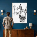 Nice Ass Funny Canvas Wall Art for Bathroom Wall Decor Cute by MyGreatCanvas | Canvas Wall Art Prints | Photo Prints & Wall Decor