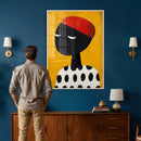Abstract Portrait Wall Art Canvas Print, Framed Modern by MyGreatCanvas | Canvas Wall Art Prints | Photo Prints & Wall Decor