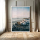 Ocean Waves Wall Art Canvas Print – Framed Coastal Serenity by MyGreatCanvas | Canvas Wall Art Prints | Photo Prints & Wall Decor