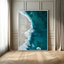 Aerial Ocean View Wall Art Canvas Print – Framed Coastal by MyGreatCanvas | Canvas Wall Art Prints | Photo Prints & Wall Decor