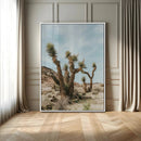 Joshua Tree Desert Canvas Print Southwestern Boho Landscape
