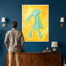 Squidward Tentacles Wall Art Canvas Print – Bold and Brash by MyGreatCanvas | Canvas Wall Art Prints | Photo Prints & Wall Decor