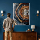 Abstract Wood Grain Canvas Print, Tree Ring Pattern Wall by MyGreatCanvas | Canvas Wall Art Prints | Photo Prints & Wall Decor
