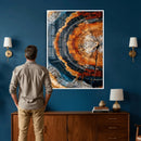 Abstract Wood Grain Canvas Print, Tree Ring Pattern Wall by MyGreatCanvas | Canvas Wall Art Prints | Photo Prints & Wall Decor