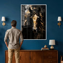 Abstract Horse Wall Art Canvas Print – Painted Style Western by MyGreatCanvas | Canvas Wall Art Prints | Photo Prints & Wall Decor