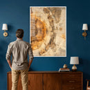 Abstract Wood Ring Wall Art Canvas Print – Natural Tree Ring by MyGreatCanvas | Canvas Wall Art Prints | Photo Prints & Wall Decor