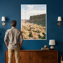 Desert Canyon Landscape Wall Art Canvas Print, Minimal by MyGreatCanvas | Canvas Wall Art Prints | Photo Prints & Wall Decor