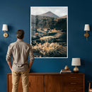 Desert Wall Art Canvas Print, Volcanic Landscape with Soft by MyGreatCanvas | Canvas Wall Art Prints | Photo Prints & Wall Decor