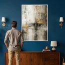 Framed Abstract Wall Art Canvas Print, Gold Black Modern by MyGreatCanvas | Canvas Wall Art Prints | Photo Prints & Wall Decor