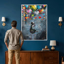 Banksy Balloon Canvas, Banksy Graffiti Art, Balloon Poster, by MyGreatCanvas | Canvas Wall Art Prints | Photo Prints & Wall Decor