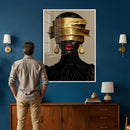 Abstract Afro American Women Wall Art Canvas Print by MyGreatCanvas | Canvas Wall Art Prints | Photo Prints & Wall Decor