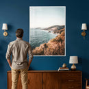 Coastal Cliffs Canvas Wall Art, Ocean Shoreline Photography by MyGreatCanvas | Canvas Wall Art Prints | Photo Prints & Wall Decor