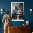Funny Bathroom Canvas Wall Art, Texas Longhorn on Toilet by MyGreatCanvas | Canvas Wall Art Prints | Photo Prints & Wall Decor