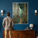 Gustav Klimt Style Forest Canvas Wall Art, Golden Forest by MyGreatCanvas | Canvas Wall Art Prints | Photo Prints & Wall Decor