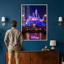 Disney Castle Wall Art – Framed Magic Kingdom Canvas by MyGreatCanvas | Canvas Wall Art Prints | Photo Prints & Wall Decor