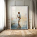 Jesus Walking on Water Wall Art Canvas Print, Christian Wall by MyGreatCanvas | Canvas Wall Art Prints | Photo Prints & Wall Decor