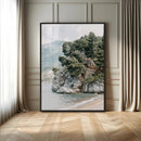 Beach Trees Wall Art Canvas Print – Framed Earthy Beachside
