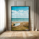 Coastal Serenity Wall Art Canvas Print – Framed Ocean View by MyGreatCanvas | Canvas Wall Art Prints | Photo Prints & Wall Decor
