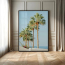 Tropical Ocean Canvas Print – Framed Beach Coastal Nautical