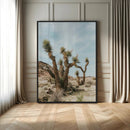 Joshua Tree Desert Canvas Print Southwestern Boho Landscape