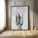 Saguaro Cactus Wall Art – Black and White Desert Canvas by MyGreatCanvas | Canvas Wall Art Prints | Photo Prints & Wall Decor