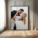 Framed Custom Canvas Wall Art – Personalized Photo Print,