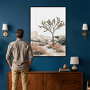 Joshua Tree Desert Wall Art Canvas Print, Minimal Southwest by MyGreatCanvas | Canvas Wall Art Prints | Photo Prints & Wall Decor