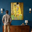 The Kiss Wall Art Canvas Print – Gustav Klimt The Kiss Gold by MyGreatCanvas | Canvas Wall Art Prints | Photo Prints & Wall Decor