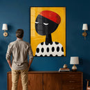 Abstract Portrait Wall Art Canvas Print, Framed Modern by MyGreatCanvas | Canvas Wall Art Prints | Photo Prints & Wall Decor