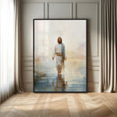 Jesus Walking on Water Wall Art Canvas Print, Christian Wall by MyGreatCanvas | Canvas Wall Art Prints | Photo Prints & Wall Decor