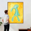Squidward Tentacles Wall Art Canvas Print – Bold and Brash by MyGreatCanvas | Canvas Wall Art Prints | Photo Prints & Wall Decor