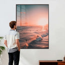 Sunset Ocean Wall Art Canvas Print by MyGreatCanvas | Canvas Wall Art Prints | Photo Prints & Wall Decor