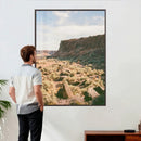 Desert Canyon Landscape Wall Art Canvas Print, Minimal by MyGreatCanvas | Canvas Wall Art Prints | Photo Prints & Wall Decor