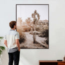 Joshua Tree Desert Wall Art Canvas Print, Minimal Southwest by MyGreatCanvas | Canvas Wall Art Prints | Photo Prints & Wall Decor