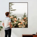 Fall Forest Wall Art Canvas Print – Soft Evergreen Woodland by MyGreatCanvas | Canvas Wall Art Prints | Photo Prints & Wall Decor