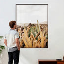 Minimal Desert Cactus Wall Art Canvas Print, Neutral by MyGreatCanvas | Canvas Wall Art Prints | Photo Prints & Wall Decor