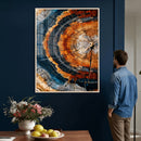 Abstract Wood Grain Canvas Print, Tree Ring Pattern Wall by MyGreatCanvas | Canvas Wall Art Prints | Photo Prints & Wall Decor