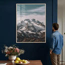 Alpine Mountain Landscape Wall Art Canvas Print, Snowy Peak by MyGreatCanvas | Canvas Wall Art Prints | Photo Prints & Wall Decor