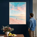 Pastel Beach Wall Art Canvas Print – Soft Coastal by MyGreatCanvas | Canvas Wall Art Prints | Photo Prints & Wall Decor