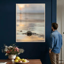Sea Turtle Hatchling Wall Art Canvas Print – Soft Coastal by MyGreatCanvas | Canvas Wall Art Prints | Photo Prints & Wall Decor
