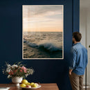 Ocean Wave Wall Art Canvas Print, Calm Coastal Nature by MyGreatCanvas | Canvas Wall Art Prints | Photo Prints & Wall Decor
