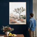 Joshua Tree Desert Wall Art Canvas Print, Minimal Southwest by MyGreatCanvas | Canvas Wall Art Prints | Photo Prints & Wall Decor