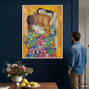 The Bride Wall Art Canvas Print – Gustav Klimt Inspired by MyGreatCanvas | Canvas Wall Art Prints | Photo Prints & Wall Decor
