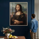 Funny Bathroom Canvas Wall Art Print, Mona Lisa Clothespin by MyGreatCanvas | Canvas Wall Art Prints | Photo Prints & Wall Decor