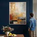 Gold Abstract Canvas Wall Art, Luxury Textured Style Gold by MyGreatCanvas | Canvas Wall Art Prints | Photo Prints & Wall Decor